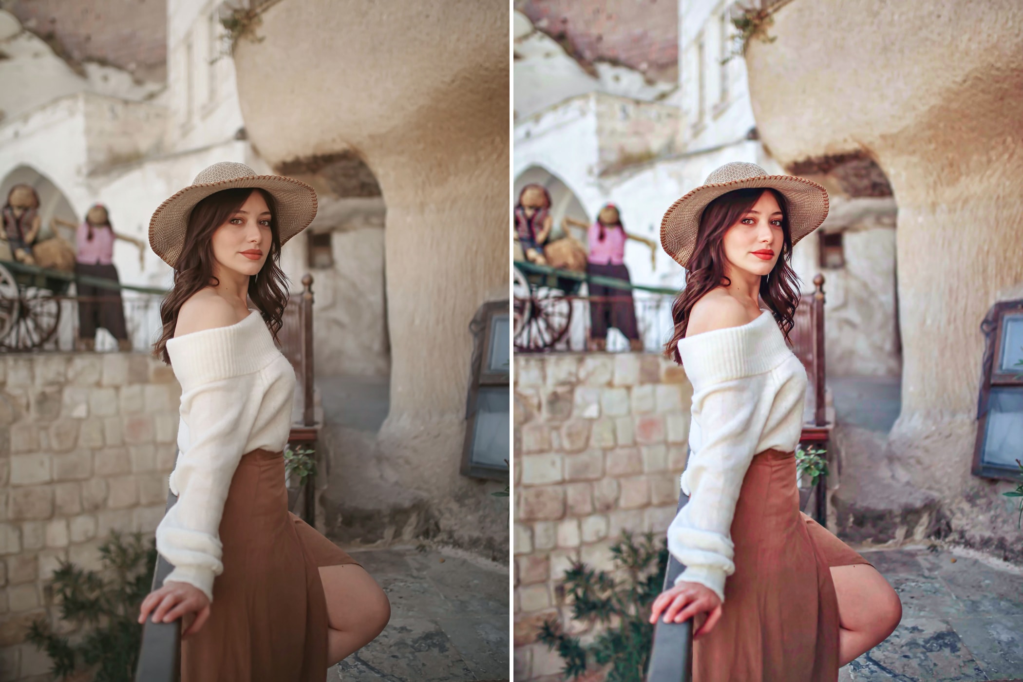 Photomator/Pixelmator Fashion preset effect. Example #1