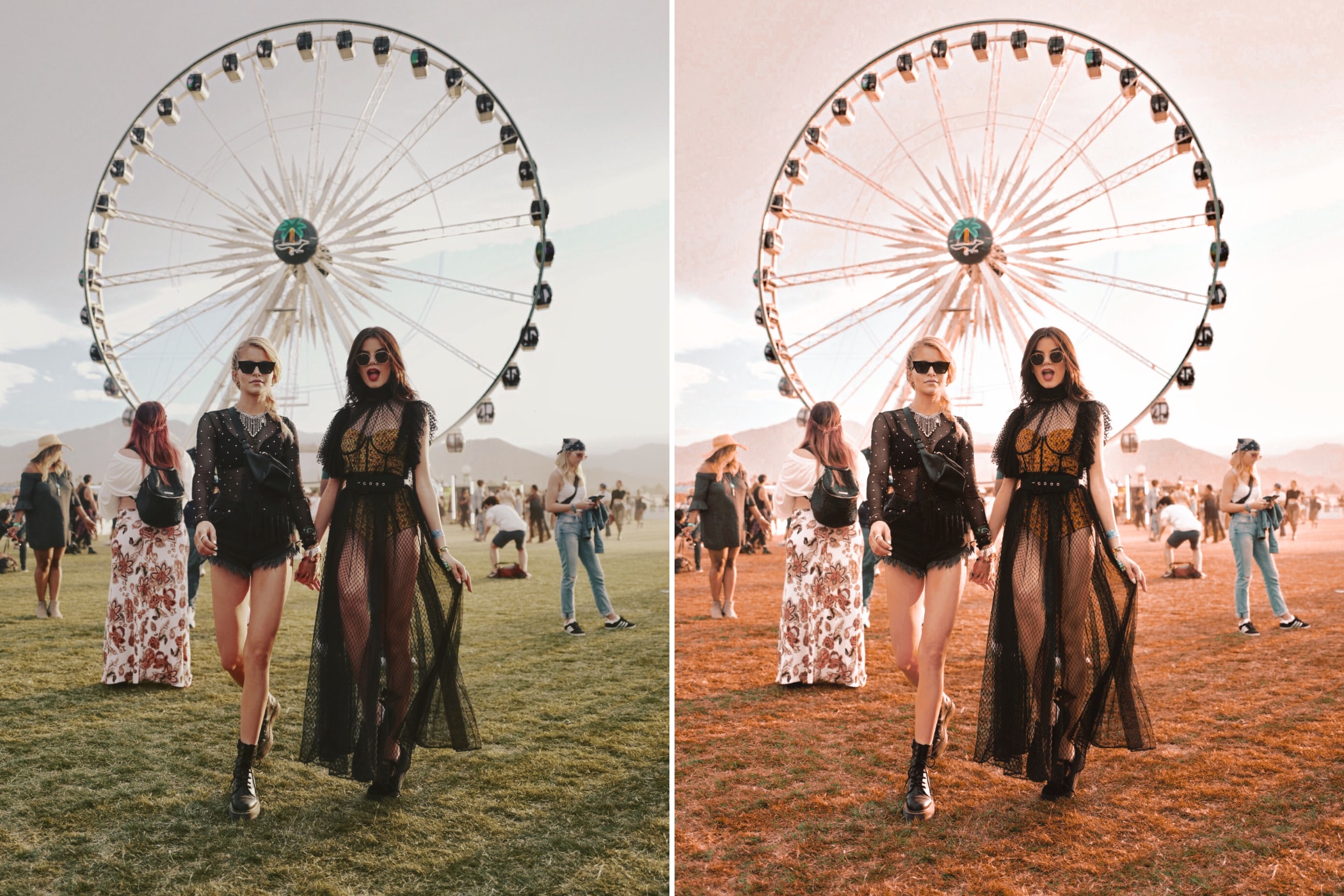 Photomator/Pixelmator Festival preset effect. Example #1