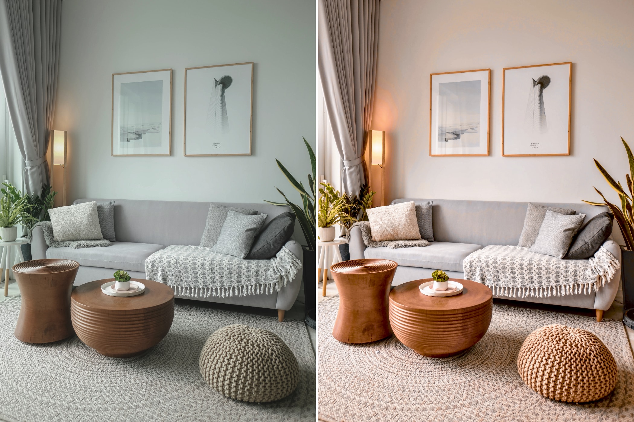 Photomator/Pixelmator Interior preset effect. Example #2