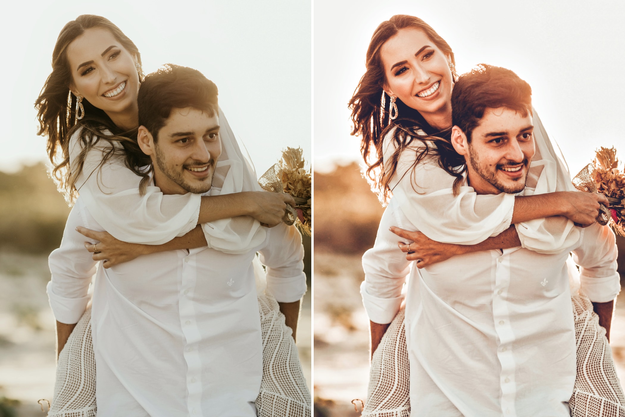 Photomator/Pixelmator Romantic preset effect. Example #2